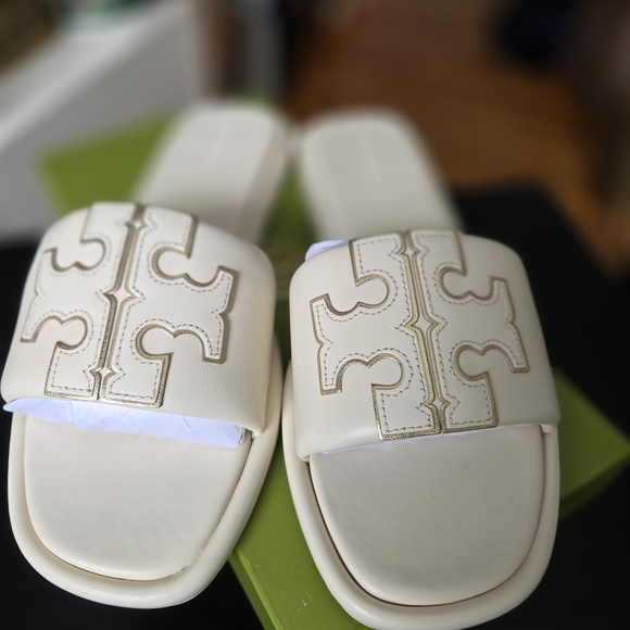 Tory Burch Double T Sport Slide - Picture 2 of 7